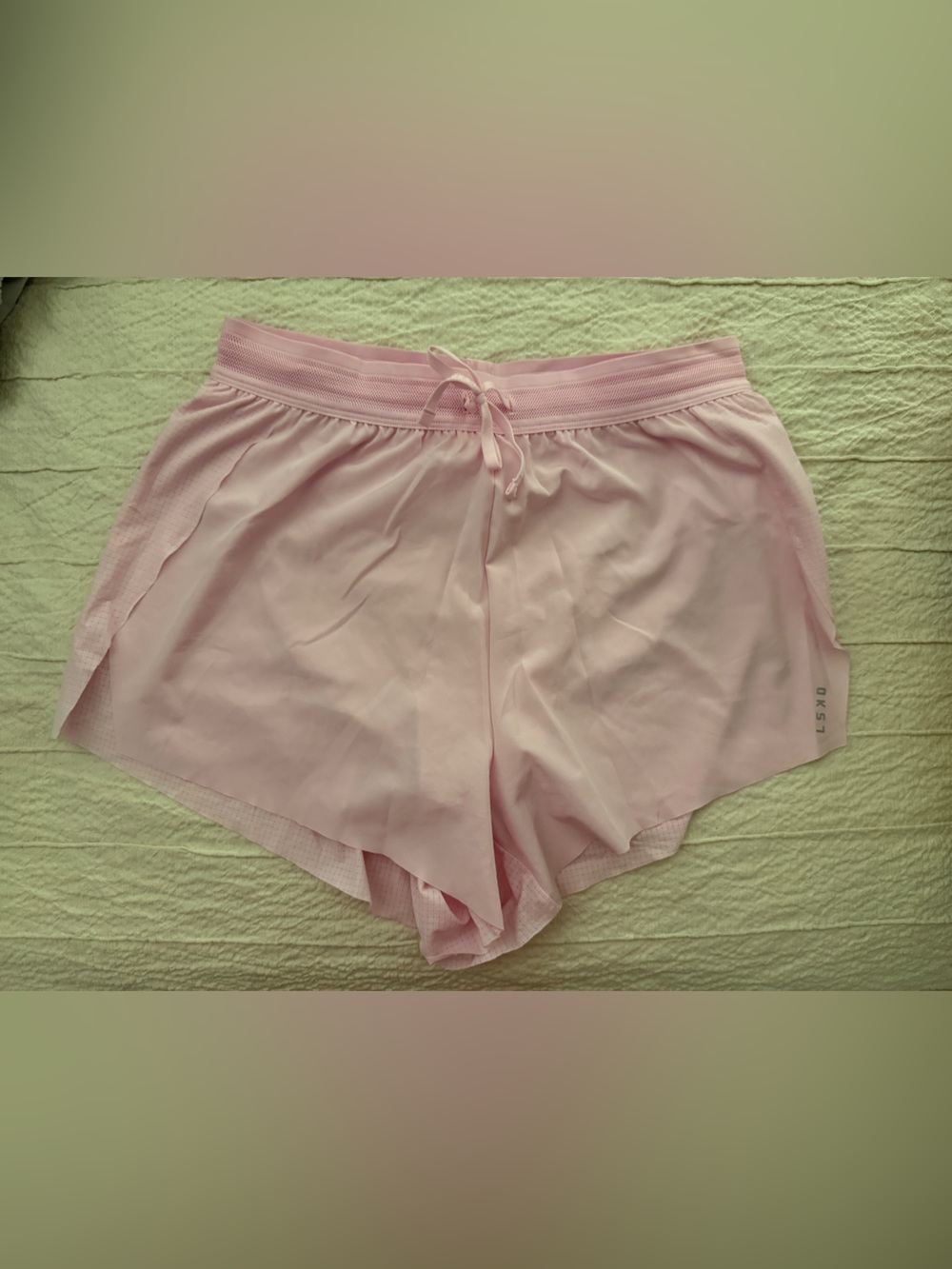 Lskd Accelerate 3" High-Rise Running Short - Marshmallow